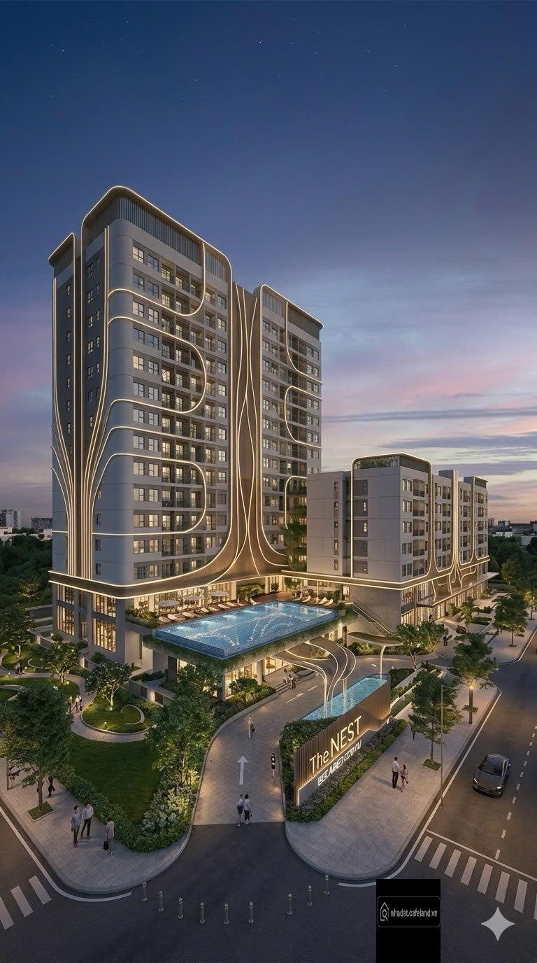 47m2 - Giá 2.16 tỷ booking ngay tặng 50 triệu - 1PN1WC The NEST