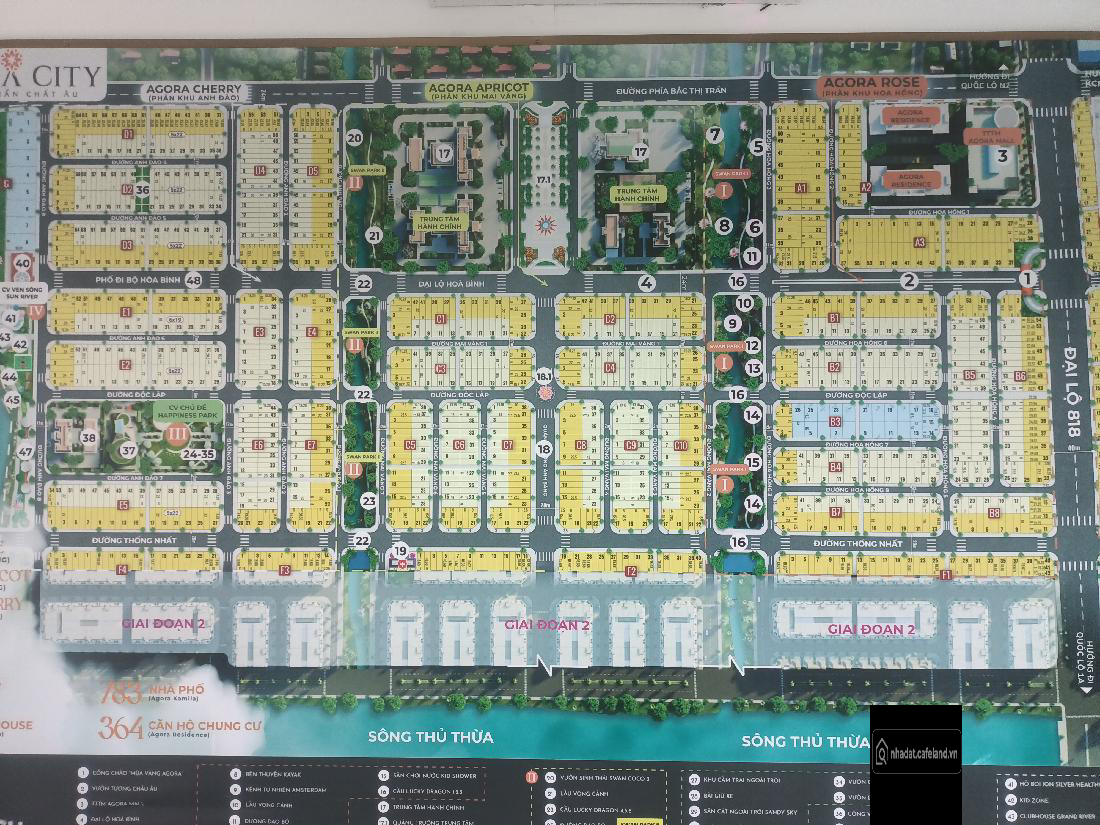  BOOK SỚM PHÂN KHU HOA HỒNG – VỊ TRÍ ĐẸP NHẤT AGORA THỦ THỪA chì 20tr/1m2