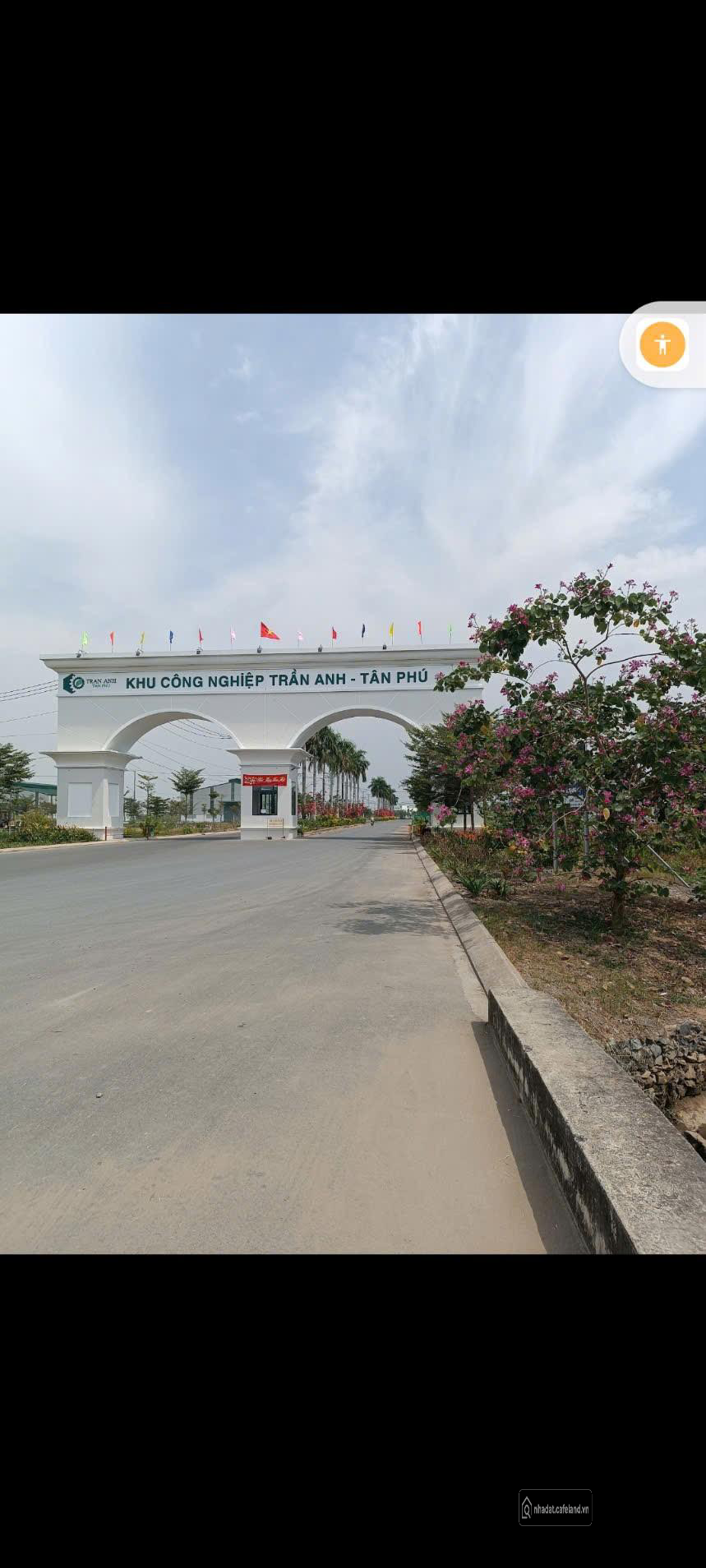 bán đất nền mặt tiền đường đt 830.. trung tâm khu công nghiệp trần anh tân phú .