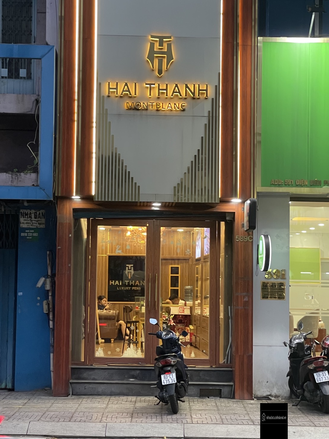 Bán nhà mặt tiền 589c Điện Biên Phủ F1 Q3 TPHCM . Giá 21 tỷ. 4 Tầng. 