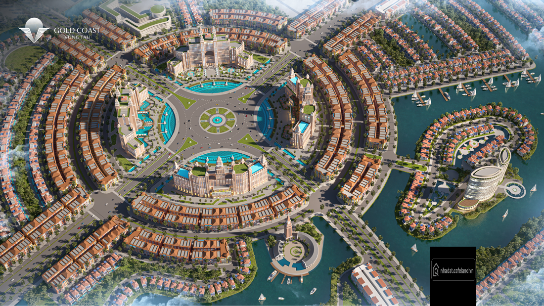 Bán nhà phố dự án Gold Coast Vũng Tàu giá 5.9 tỷ