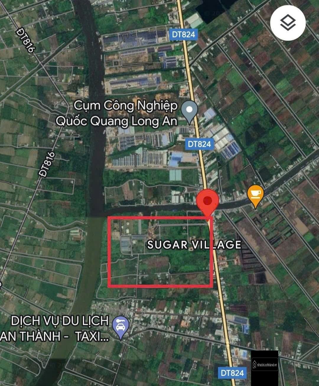 Quỹ Đất PTDA 48ha (SKC) MT Đường 824, Lương Hòa, Bến Lức, Long An - Tây Ninh