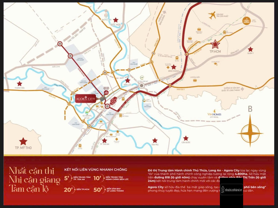 AGORA CITY – TÂM ĐIỂM KẾT NỐI, CHỈ CÁCH ECO RETREAT HƠN 10KM 