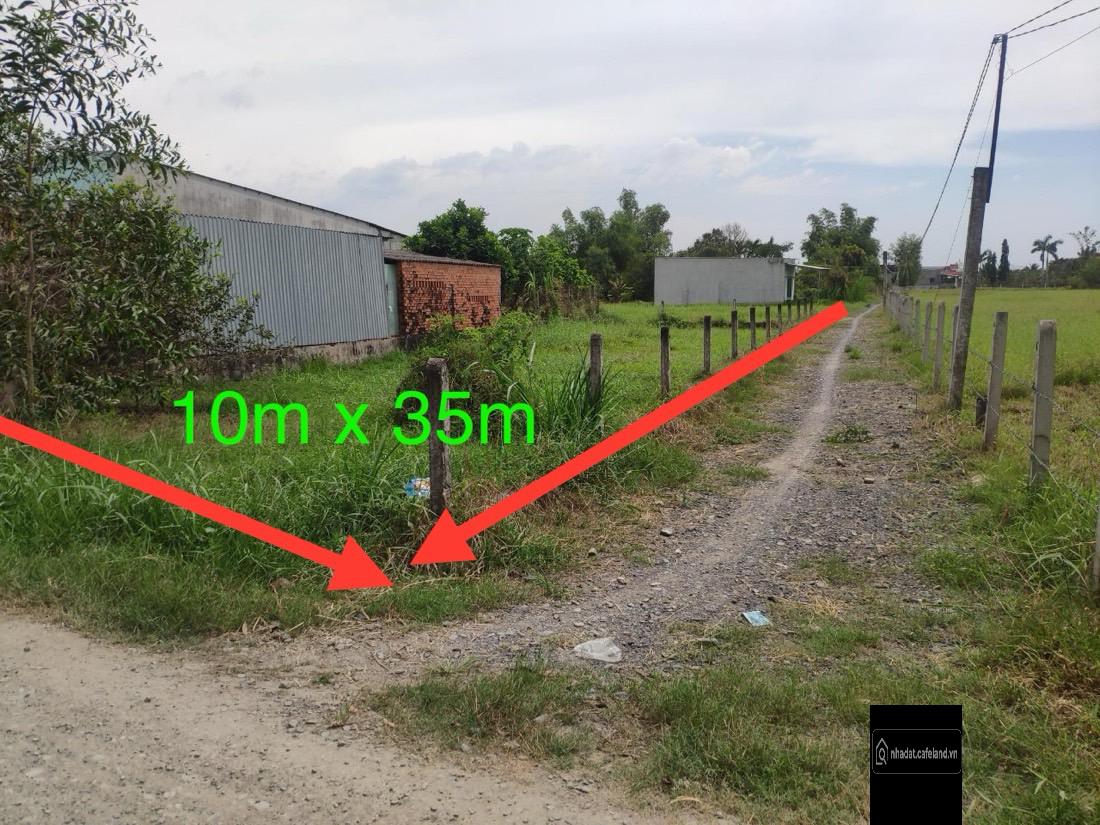 Mình chính chủ cần bán lô đất 10m x  35m, thổ cư 100%, gần khu dân cư an huy