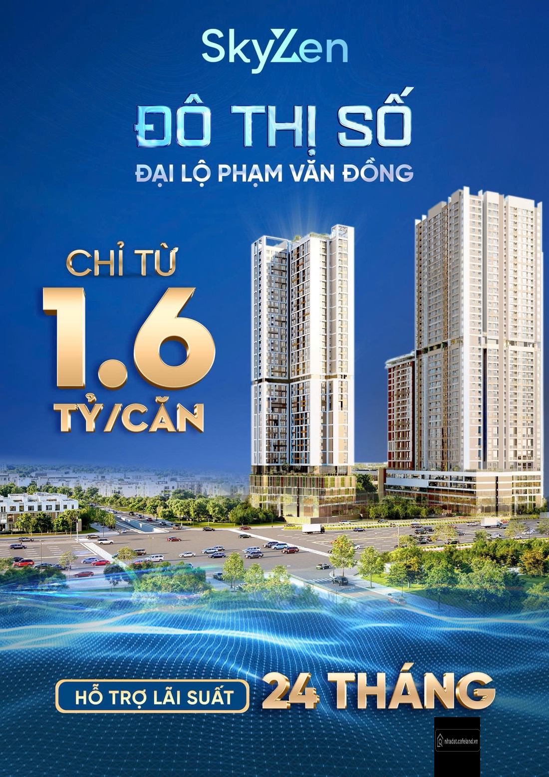 CĂN HỘ 1,6 TỶ - CHỈ 400 TRIỆU SỞ HỮU NGAY