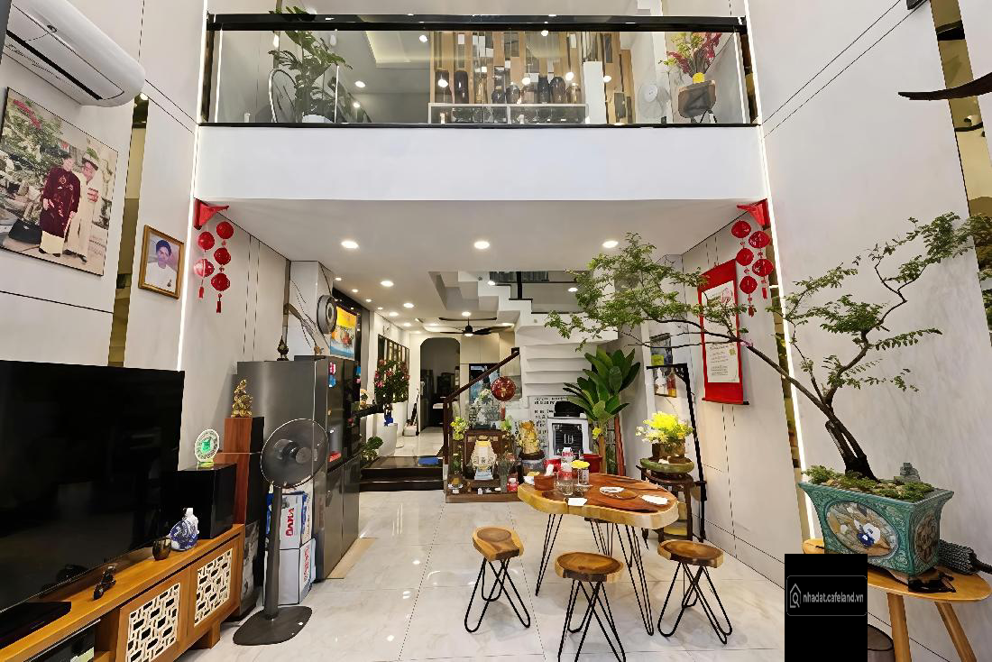 CHỈ 10T.xx - 70m2 (4.5×15.5m) SHR vuông đẹp - Nhà 5 Tầng chủ xây kỹ - HXH vô nhà