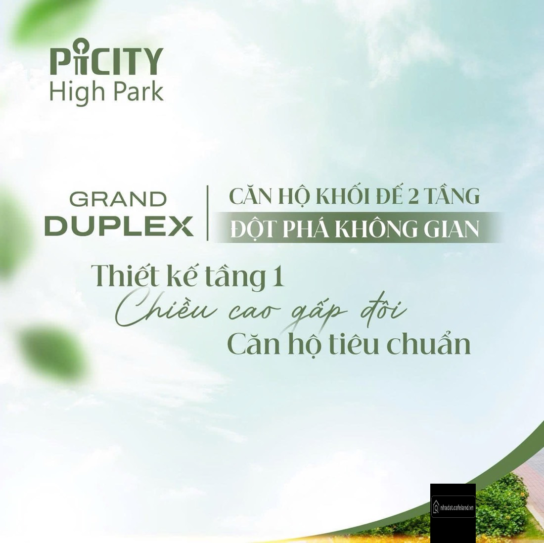 CĂN HỘ KHỐI ĐẾ 2 TẦNG - GRAND DUPLEX ĐỘC BẢN SỞ HỮU LÂU DÀI 
