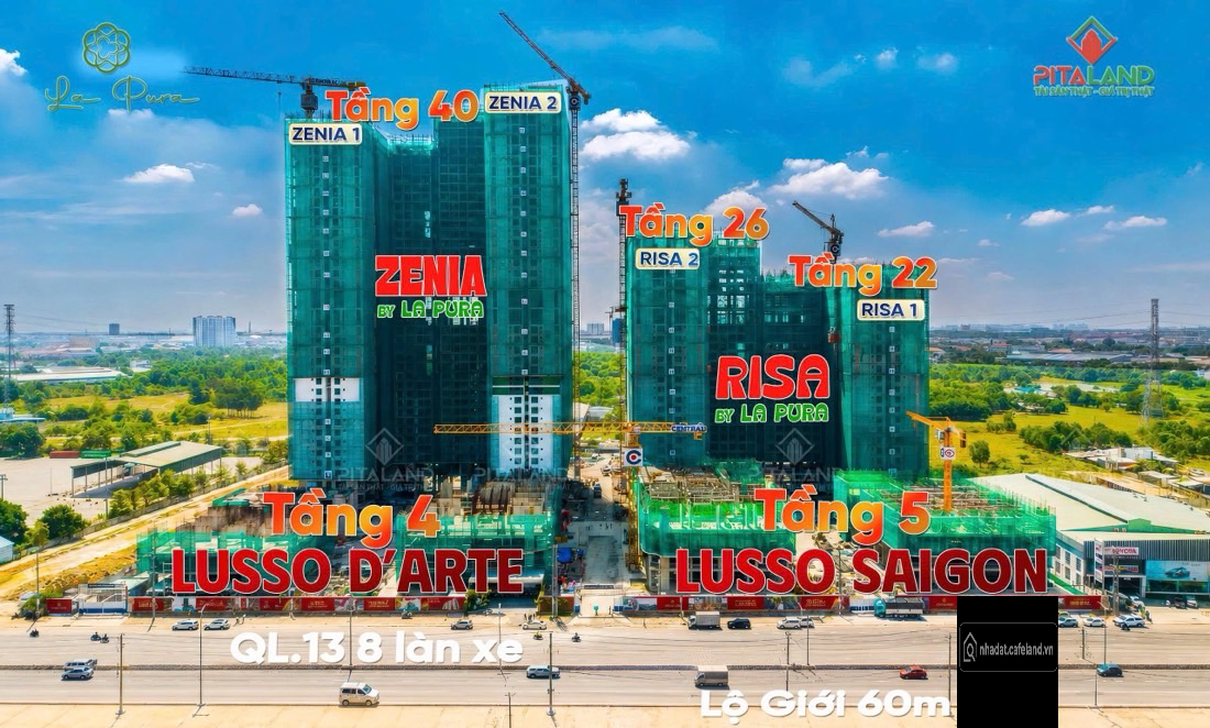 GH Độc Quyền LUSSO SAIGON Ngay Ga Metro, Mở Rộng Quốc Lộ 13 Vốn Chỉ Từ 242 TR