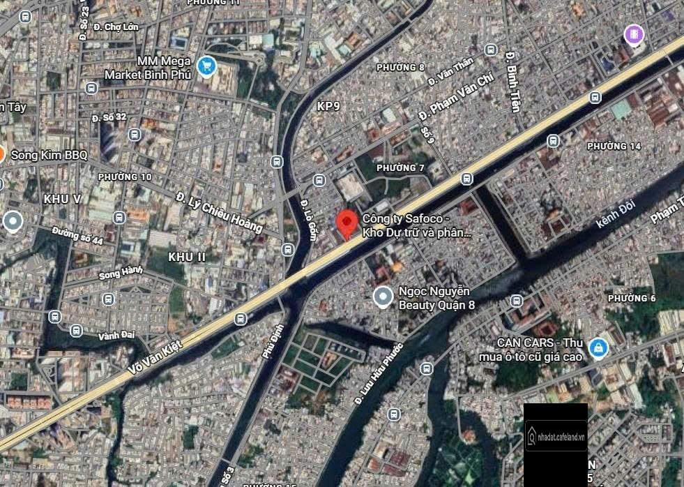 M&A DA CHCC Số 1616 Võ Văn Kiệt, P7, Quận 6 (P. Bình Tiên HCM)