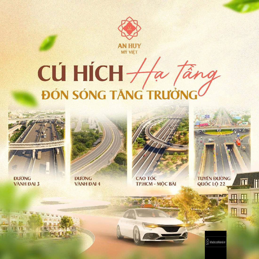Bán đất dự án có sổ: 5*18m2: 1.9 tỷ đường Mỹ Hạnh, Đức Hòa, Long An.